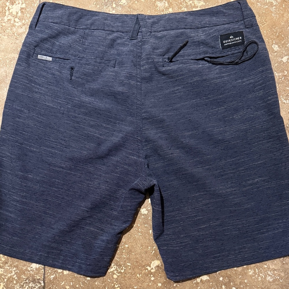 Quiksilver Amphibian Shorts in Navy Greay